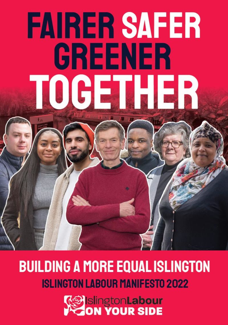 Islington Labour Manifesto 2022