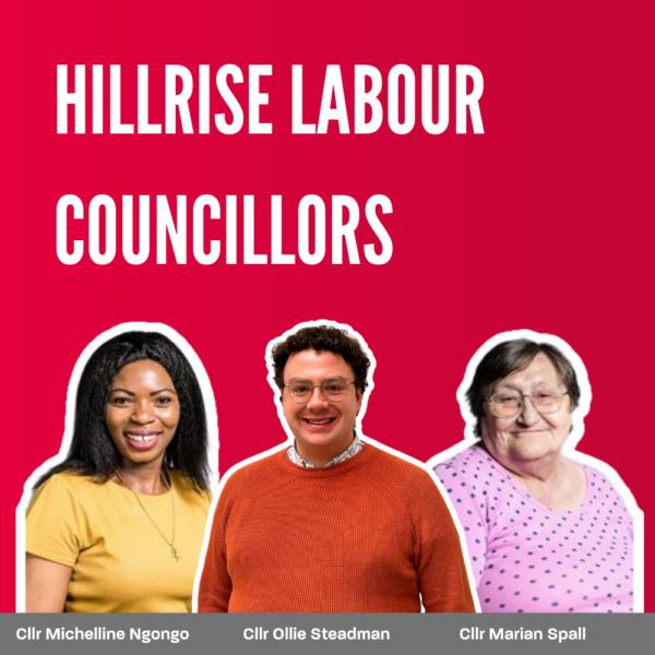 Hillrise Labour Councillors - Labour Councillors for Hillrise 